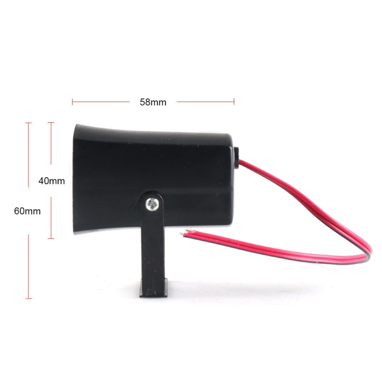 Car 12V Reversing Warning Siren Backup Sound Beep Alarms Horn - Car Amplifiers by PMC TechLife | Online Shopping South Africa | PMC TechLife | Buy Now Pay Later Mobicred