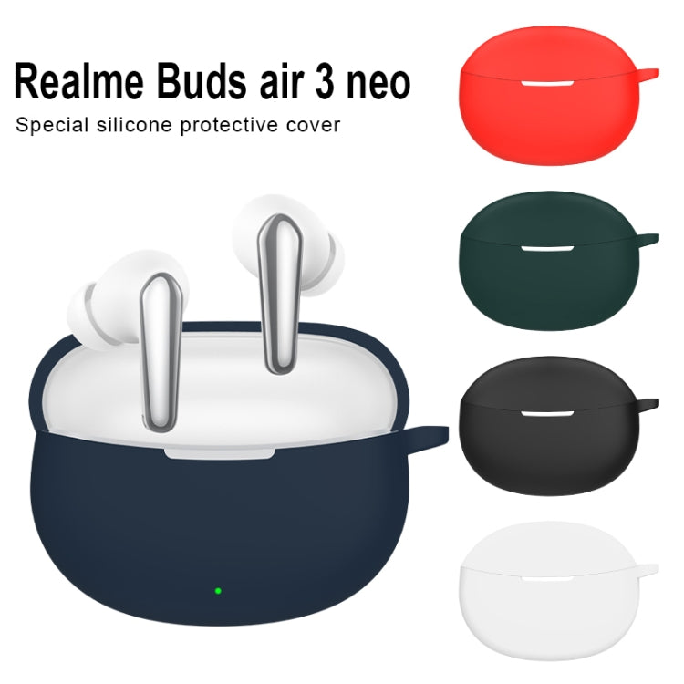 For Realme Buds Air 3 NEO Silicone Wireless Earphone Protective Case(Red) - Other Earphone Case by PMC TechLife | Online Shopping South Africa | PMC TechLife