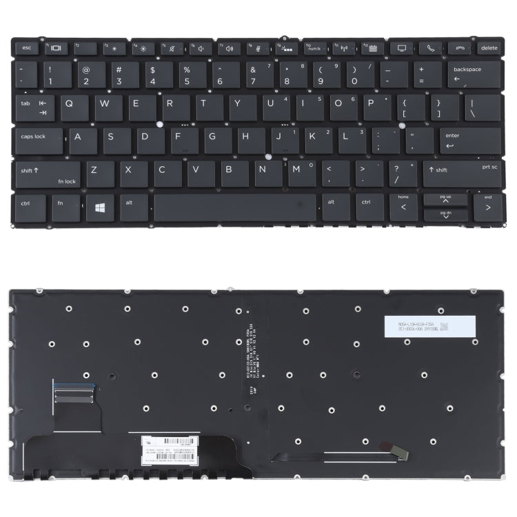 For HP Elitebook X360 836 730 G5 735 G5 G6 US Version Keyboard with Backlight - Replacement Keyboards by PMC TechLife | Online Shopping South Africa | PMC TechLife | Buy Now Pay Later Mobicred
