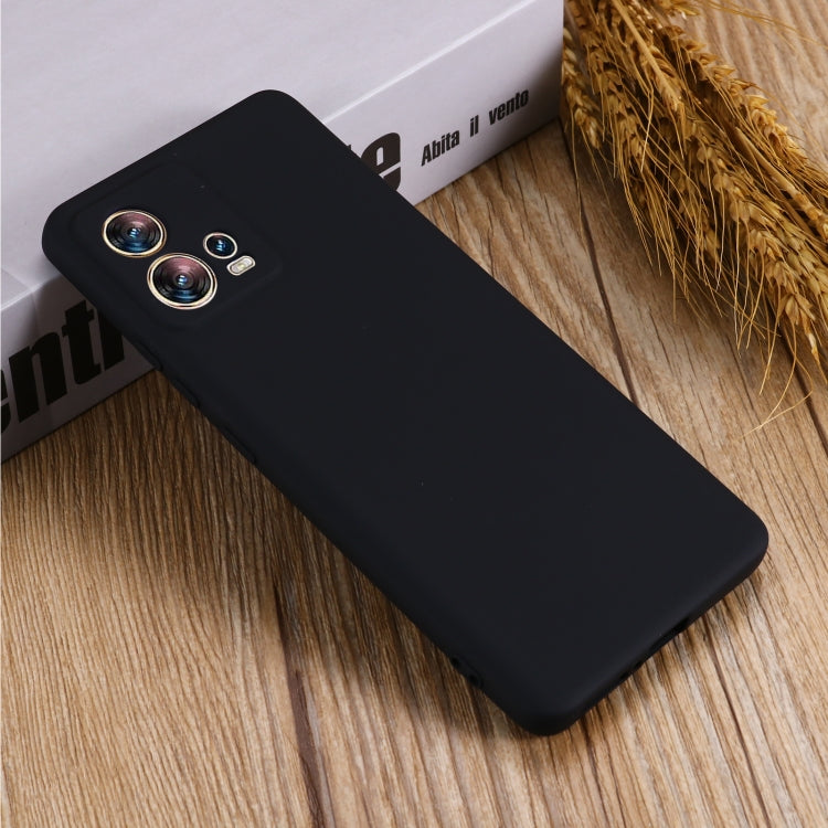 For Motorola Edge 30 Fusion / S30 Pro Pure Color Liquid Silicone Shockproof Phone Case(Black) - free shipping - PMC TechLife - Order now!