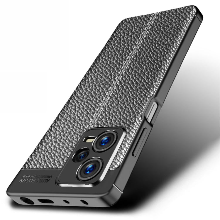 For Xiaomi Redmi Note 12 Pro 5G / Note 12 Pro 5G Speed / Poco X5 Pro Litchi Texture TPU Phone Case(Blue) - free shipping - PMC TechLife - Order now!