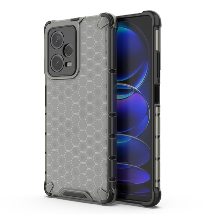 For Xiaomi Redmi Note 12 Pro+ China / Global Shockproof Honeycomb PC + TPU Phone Case(Black) - free shipping - PMC TechLife - Order now!