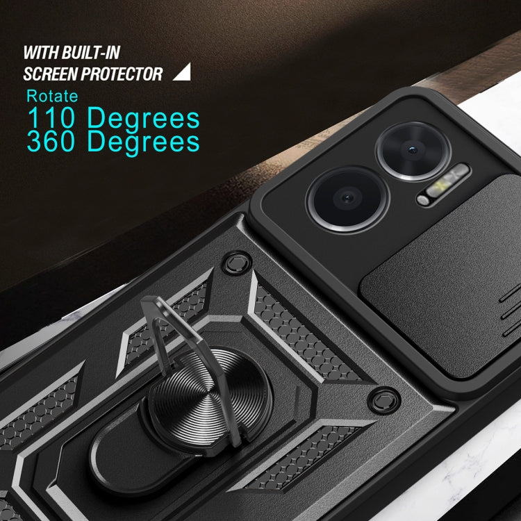 For Xiaomi Redmi 10 5G Sliding Camera Design TPU + PC Phone Case(Black) - free shipping - PMC TechLife - Order now!