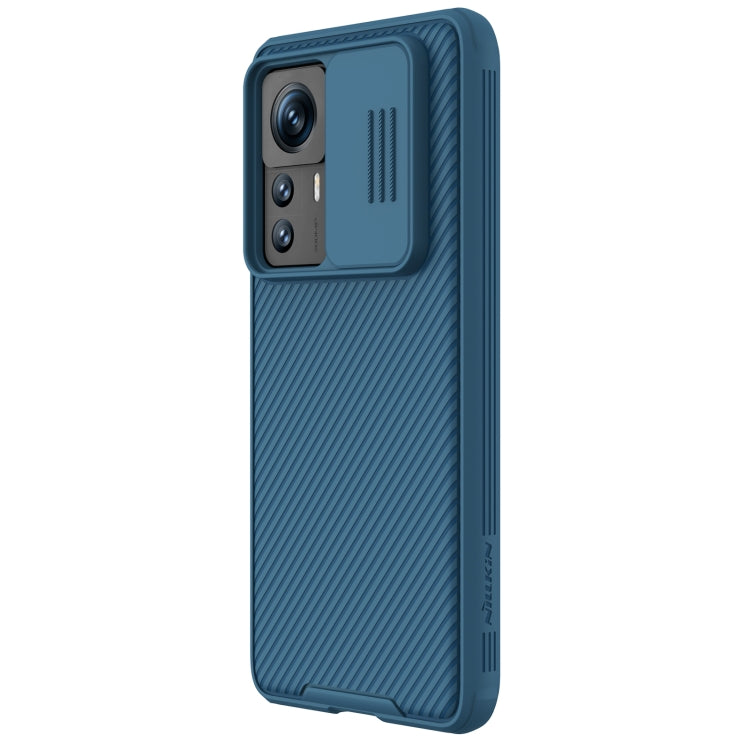 For Xiaomi 12T Pro NILLKIN CamShield Pro Series PC Full Coverage Phone Case(Blue) - Xiaomi Cases by NILLKIN | Online Shopping South Africa | PMC Jewellery