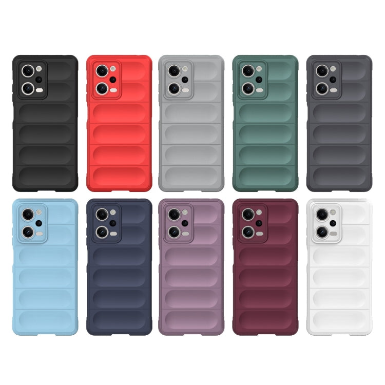 For Xiaomi Redmi Note 12 Pro 5G China / Note 12 Pro 5G Speed  Magic Shield TPU + Flannel Phone Case(Black) - free shipping - PMC TechLife - Order now!