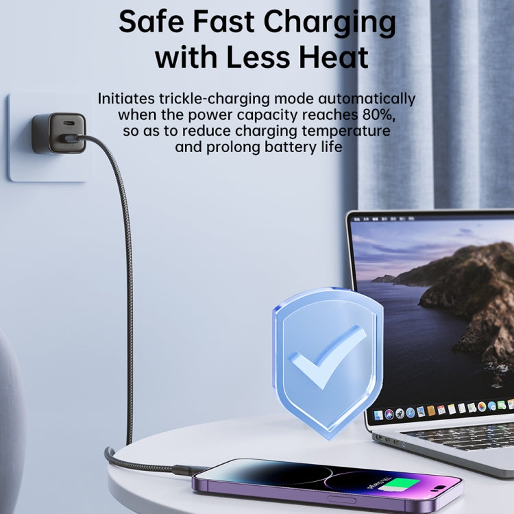 JOYROOM 2.4A USB to 8 Pin Surpass Series Fast Charging Data Cable, Length:3m(White) - Normal Style Cable by JOYROOM | Online Shopping South Africa | PMC Jewellery