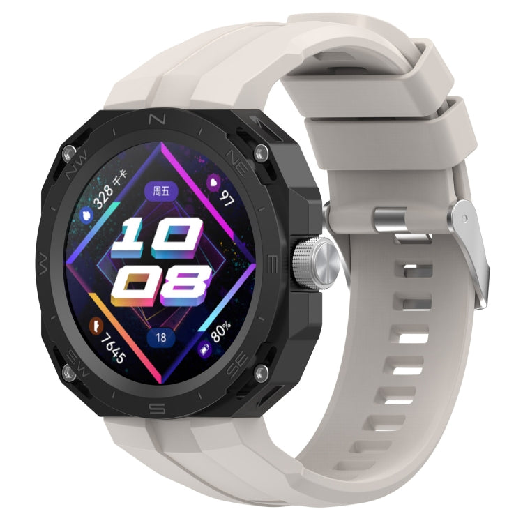 For Huawei Watch GT Cyber Monochrome Silicone Watch Band (Sky Grey) -  by PMC TechLife | Online Shopping South Africa | PMC TechLife