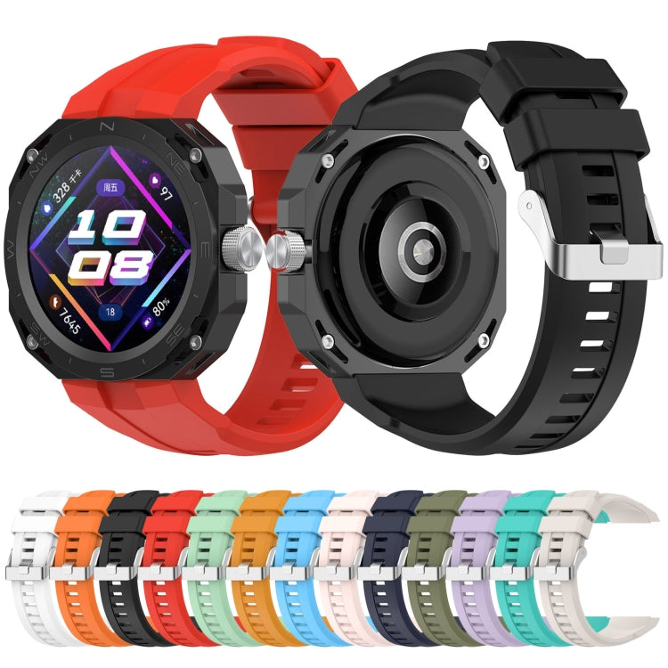 For Huawei Watch GT Cyber Monochrome Silicone Watch Band (Sky Grey) -  by PMC TechLife | Online Shopping South Africa | PMC TechLife