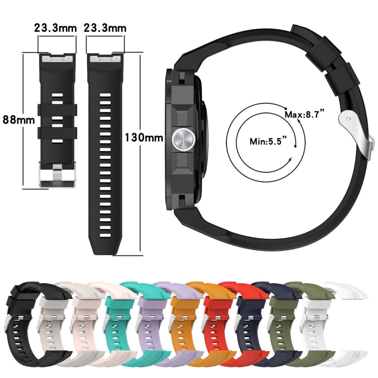 For Huawei Watch GT Cyber Monochrome Silicone Watch Band (Sky Grey) -  by PMC TechLife | Online Shopping South Africa | PMC TechLife