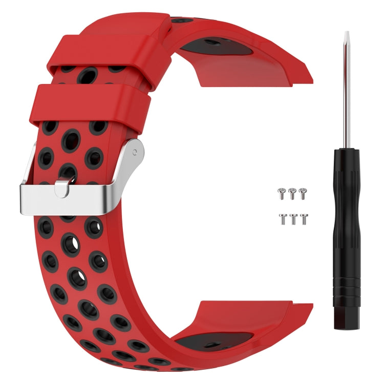 For Huawei Watch GT Cyber Two-color Silicone Watch Band(Red Black) - free shipping - PMC TechLife - Order now!