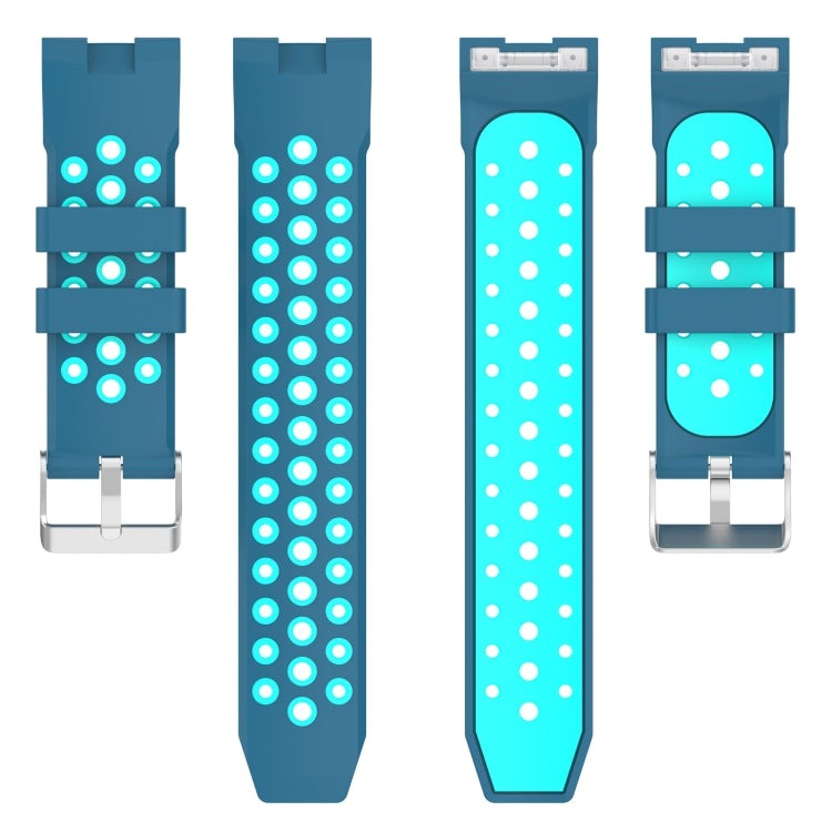 For Huawei Watch GT Cyber Two-color Silicone Watch Band (Blue) -  by PMC TechLife | Online Shopping South Africa | PMC TechLife