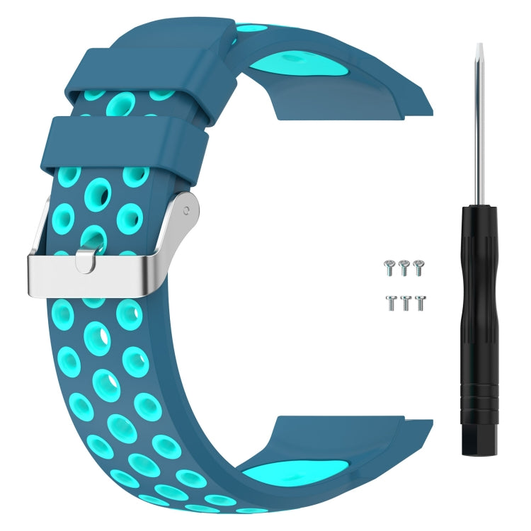 For Huawei Watch GT Cyber Two-color Silicone Watch Band (Blue) -  by PMC TechLife | Online Shopping South Africa | PMC TechLife