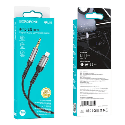 Borofone BL15 Hi-sound 8 Pin Digital Audio Conversion Cable, Length:1m - Video & Audio Cable by Borofone | Online Shopping South Africa | PMC Jewellery