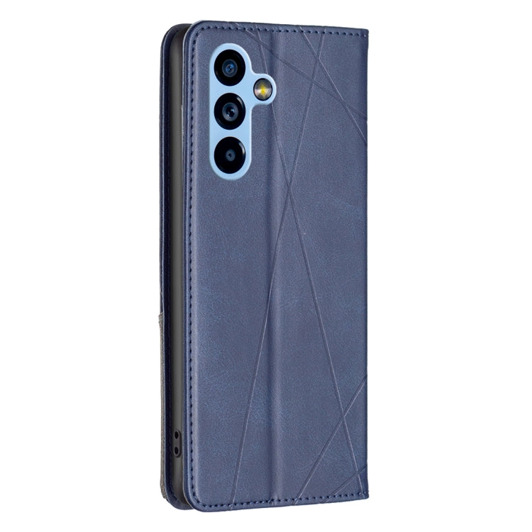 For Samsung Galaxy A54 5G Prismatic Invisible Magnetic Leather Phone Case(Blue) - free shipping - PMC TechLife - Order now!