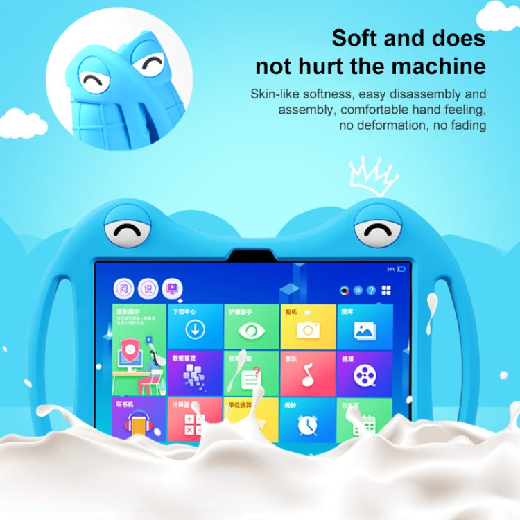 For TCL Tab 10/10s 2020 Silicone Shockproof Protective Tablet Case(Blue) - Others by PMC TechLife | Online Shopping South Africa | PMC TechLife