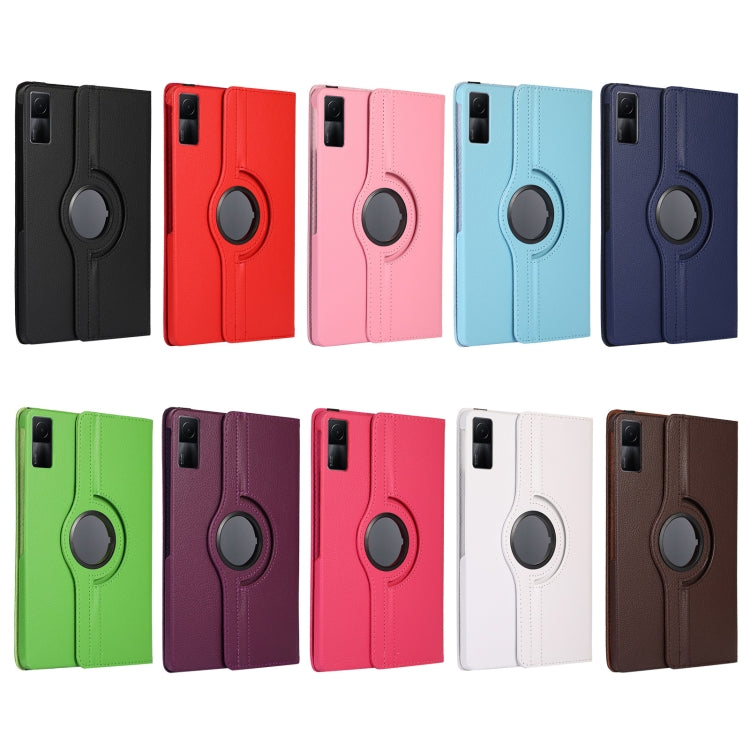 For Xiaomi Redmi Pad 10.61 360 Degree Rotation Litchi Texture Leather Tablet Case(Pink) - free shipping - PMC TechLife - Order now!