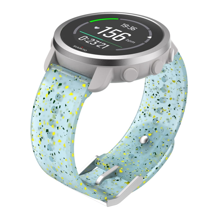 For Suunto 5 Peak Silicone Watch Band(Green Yellow Blue) - free shipping - PMC TechLife - Order now!