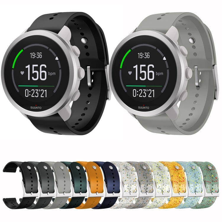For Suunto 5 Peak Silicone Watch Band(Green Yellow Blue) - free shipping - PMC TechLife - Order now!