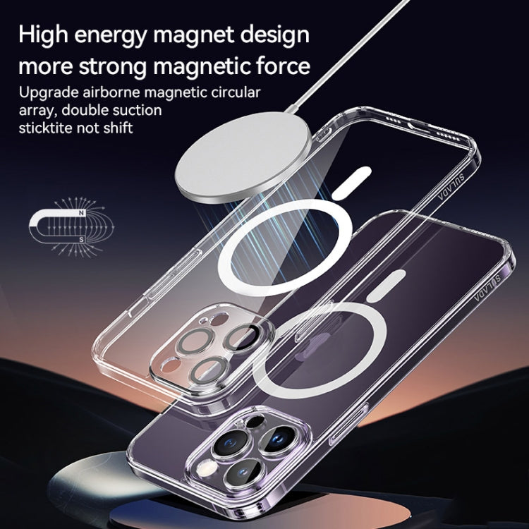 For iPhone 14 Pro Max SULADA Jingpin Series All-inclusive Lens Electroplated TPU Phone Case(Blue) - iPhone 14 Pro Max Cases by SULADA | Online Shopping South Africa | PMC TechLife | Buy Now Pay Later Mobicred