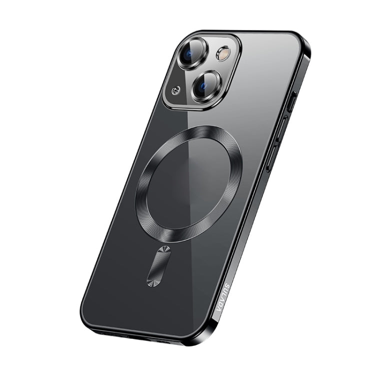 For iPhone 13 SULADA Plating TPU Shockproof Phone Soft Case(Black) - iPhone 13 Cases by SULADA | Online Shopping South Africa | PMC TechLife | Buy Now Pay Later Mobicred