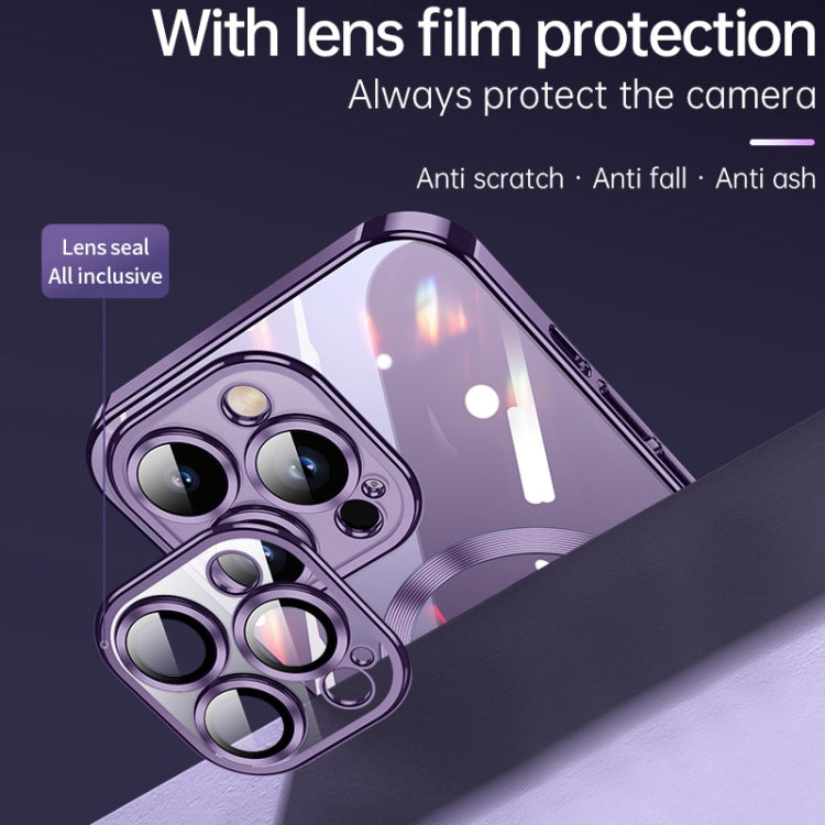 For iPhone 13 Pro Max SULADA Plating TPU Shockproof Phone Soft Case(Blue) - iPhone 13 Pro Max Cases by SULADA | Online Shopping South Africa | PMC TechLife | Buy Now Pay Later Mobicred