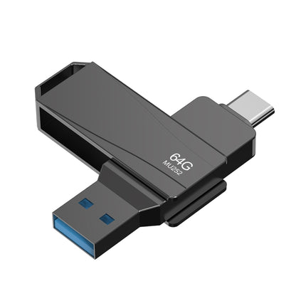 Lenovo Thinkplus MU252 USB 3.1 + USB-C / Type-C Flash Drive, Memory:64GB - USB Flash Drives by Lenovo | Online Shopping South Africa | PMC Jewellery | Buy Now Pay Later Mobicred