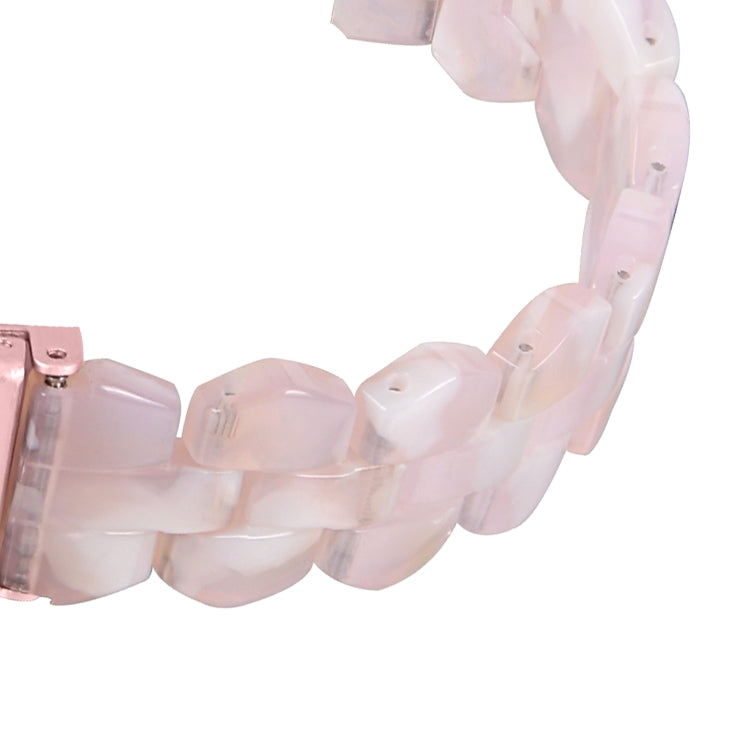 For Fitbit Versa 3 / Sense Universal Rhombus Resin Watch Band(Pink Flower) - free shipping - PMC TechLife - Order now!