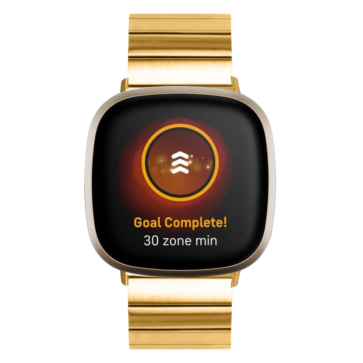 For Fitbit Versa 4 / Sense 2 Universal Butterfly Buckle Metal Watch Band(Gold) - free shipping - PMC TechLife - Order now!