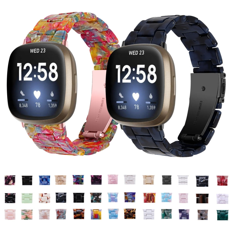 For Fitbit Versa 3 / Sense Universal Resin Watch Band(Blue Ocean) - free shipping - PMC TechLife - Order now!