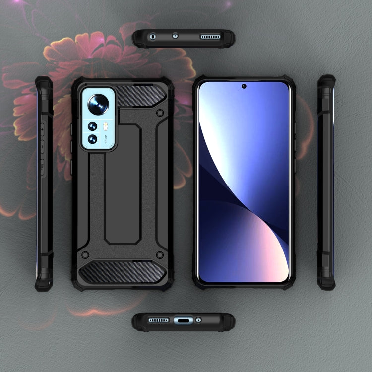 For Xiaomi 12 / 12X Magic Armor TPU + PC Combination Phone Case(Red) - free shipping - PMC TechLife - Order now!