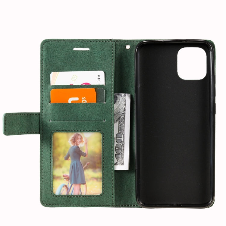 For Xiaomi Redmi A1 Skin Feel Splicing Leather Phone Case(Green) - free shipping - PMC TechLife - Order now!
