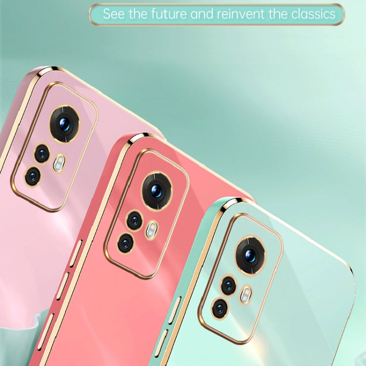 For Xiaomi 12 Lite XINLI Straight Edge 6D Electroplate TPU Phone Case(Celestial Blue) - free shipping - PMC TechLife - Order now!