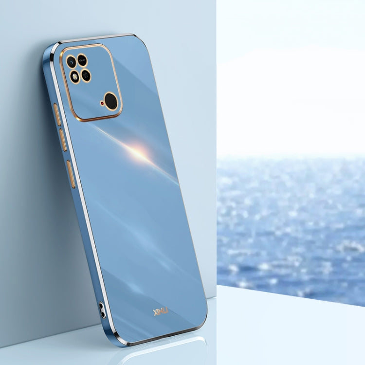 For Xiaomi Redmi 10C XINLI Straight Edge 6D Electroplate TPU Phone Case(Celestial Blue) - free shipping - PMC TechLife - Order now!