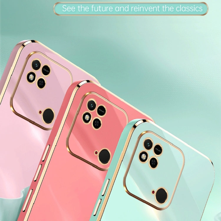 For Xiaomi Redmi 10C XINLI Straight Edge 6D Electroplate TPU Phone Case(Celestial Blue) - free shipping - PMC TechLife - Order now!
