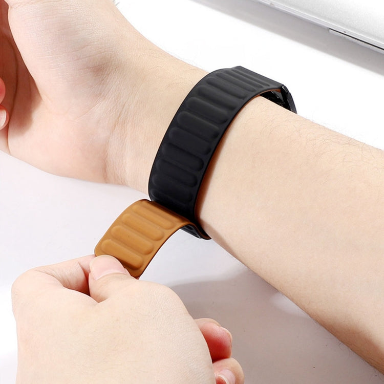For Fitbit Versa 4 / 3 / Sense 2 20mm Silicone Magnetic Watch Band(White) - free shipping - PMC TechLife - Order now!