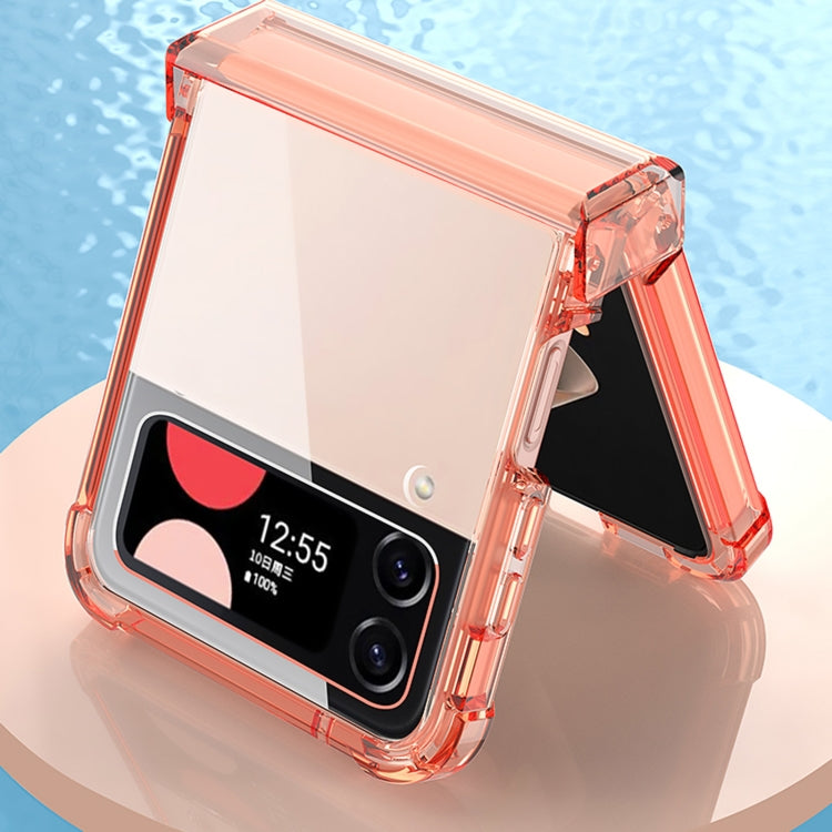 For Samsung Galaxy Z Flip4 GKK Airbag Hinge Shockproof Phone Case(Black) - Galaxy Z Flip4 5G Cases by GKK | Online Shopping South Africa | PMC TechLife