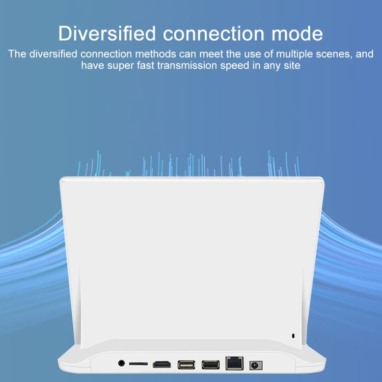 HSD1007A 10.1 inch Touch Screen All in One PC, RK3288 2GB+16GB Android 6.0, Plug:EU Plug(White) - All in One PC by PMC TechLife | Online Shopping South Africa | PMC TechLife