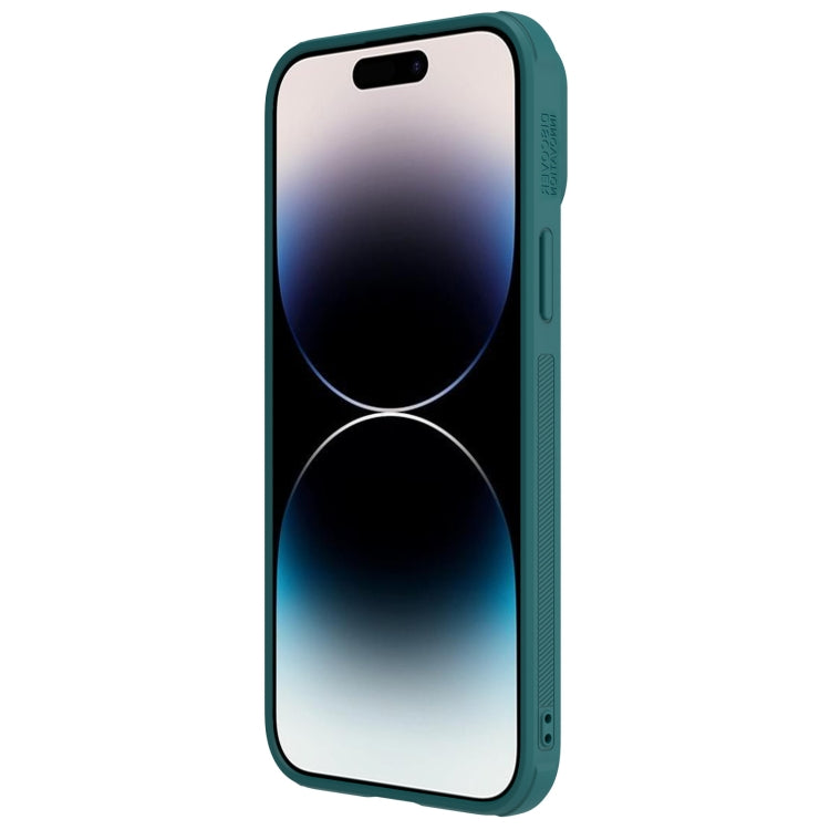 For iPhone 14 Pro Max NILLKIN PC + TPU Magnetic Phone Case(Green) - iPhone 14 Pro Max Cases by NILLKIN | Online Shopping South Africa | PMC Jewellery