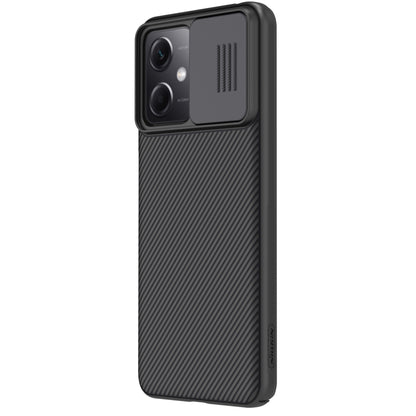 For Xiaomi Redmi Note 12 China NILLKIN Black Mirror Series PC Camshield Full Coverage Dust-proof Scratch Resistant Case(Black) - Note 12 Cases by NILLKIN | Online Shopping South Africa | PMC Jewellery