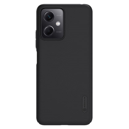 For Xiaomi Redmi Note 12 China NILLKIN Frosted PC Phone Case(Black) - Note 12 Cases by NILLKIN | Online Shopping South Africa | PMC Jewellery