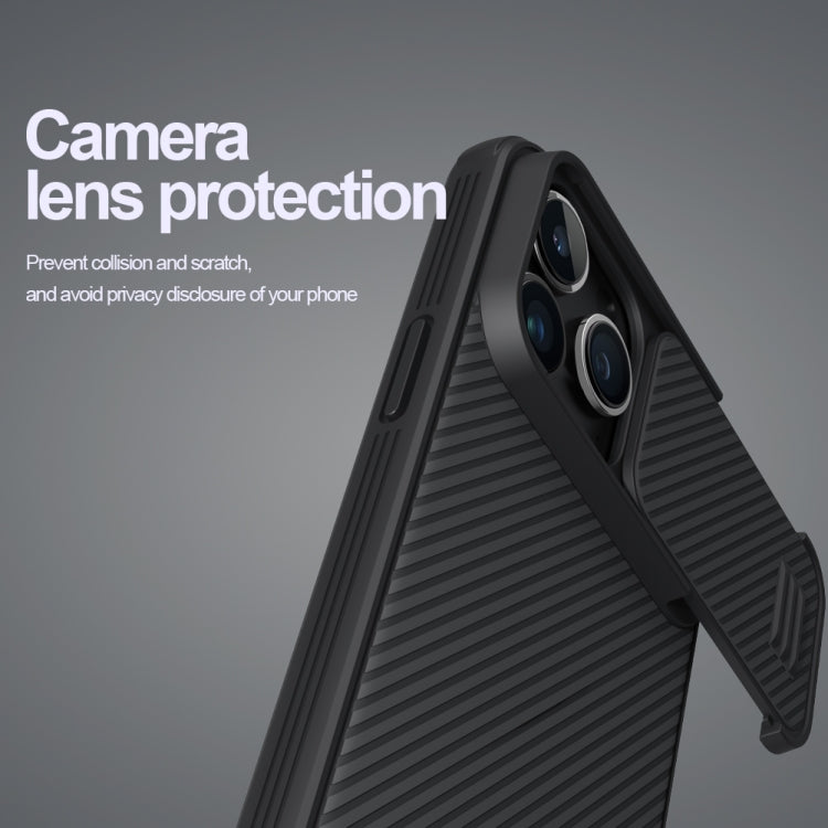For iPhone 14 Pro Max NILLKIN CamShield S Magnetic Magsafe Case(Green) - iPhone 14 Pro Max Cases by NILLKIN | Online Shopping South Africa | PMC TechLife | Buy Now Pay Later Mobicred