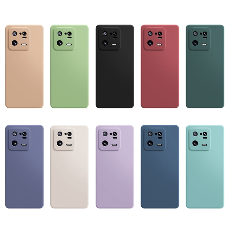 For Xiaomi 13 Pro Imitation Liquid Silicone Phone Case(Apricot) - free shipping - PMC TechLife - Order now!