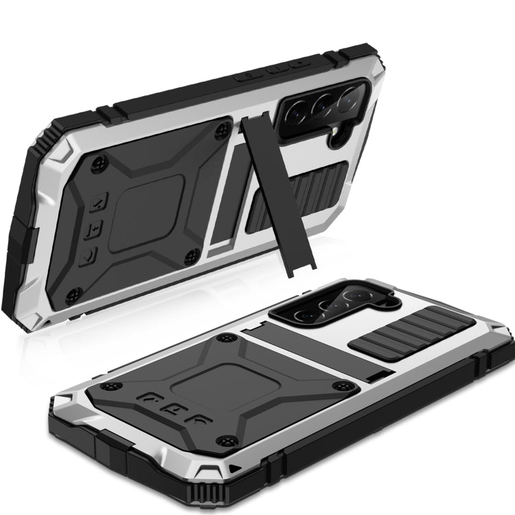 For Samsung Galaxy S23 5G R-JUST Life Waterproof Dustproof Shockproof Phone Case(Silver) - free shipping - PMC TechLife - Order now!