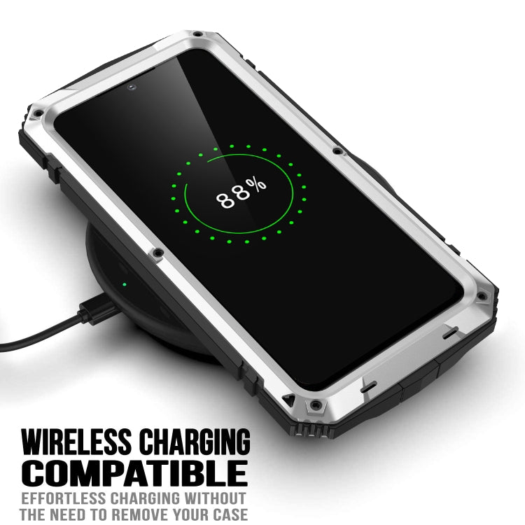 For Samsung Galaxy S23 5G R-JUST Life Waterproof Dustproof Shockproof Phone Case(Silver) - free shipping - PMC TechLife - Order now!
