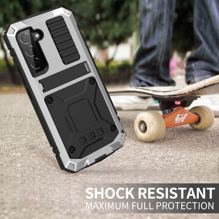 For Samsung Galaxy S23 5G R-JUST Life Waterproof Dustproof Shockproof Phone Case(Silver) - free shipping - PMC TechLife - Order now!