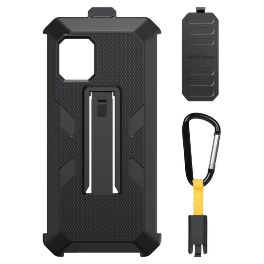 For Ulefone Power Armor X11 Pro Ulefone Back Clip Phone Case with Carabiner(Black) - Ulefone Cases by Ulefone | Online Shopping South Africa | PMC Jewellery | Buy Now Pay Later Mobicred