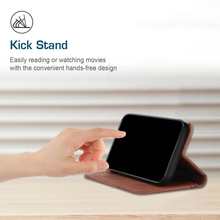 For Xiaomi 13 Diamond Splicing Skin Feel Magnetic Leather Phone Case(Brown) - free shipping - PMC TechLife - Order now!