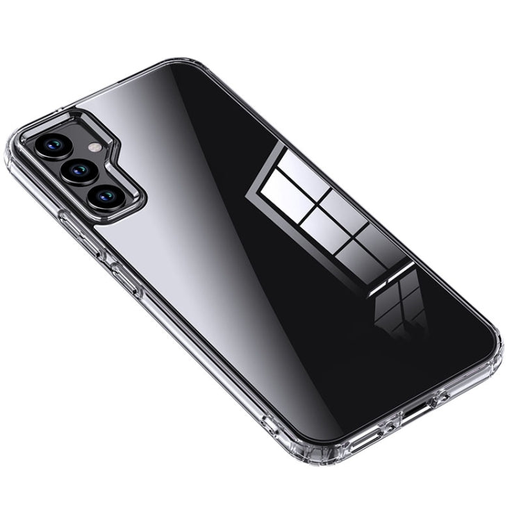 For Samsung Galaxy A34 Armor Clear TPU Hard PC Phone Case(Clear) - free shipping - PMC TechLife - Order now!