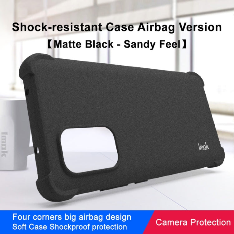 For Nokia X30 5G imak Shockproof Airbag TPU Phone Case(Matte Black) - free shipping - PMC TechLife - Order now!