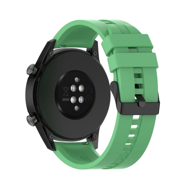 For Huawei Watch Buds 22mm Silicone Black Buckle Watch Band(Mint Green) - free shipping - PMC TechLife - Order now!